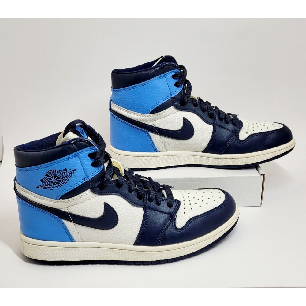 Nike Air Jordan 1 Retro High OG "Obsidian / University blue EUC!